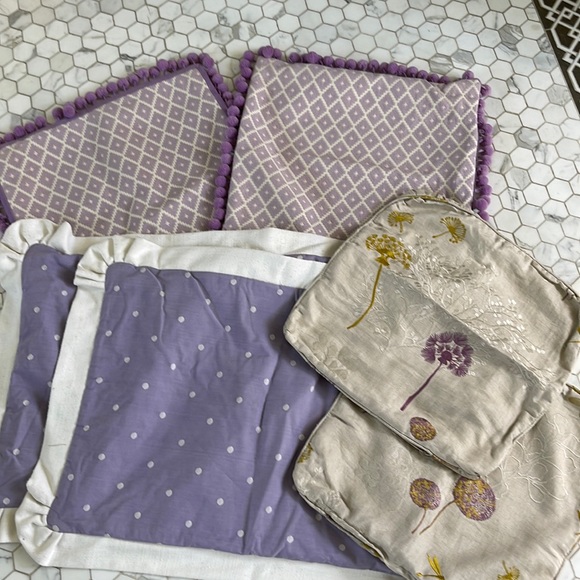 THREE sets of custom pillow covers to make the perfect bed!